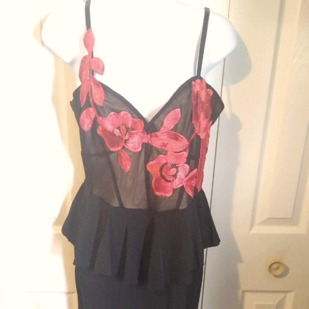 Peplum dress